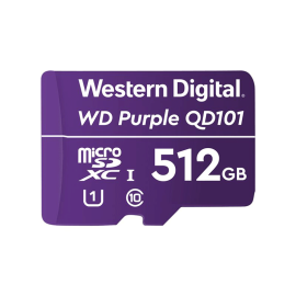 WESTERN DIGITAL MicroSD 512Go Purple
