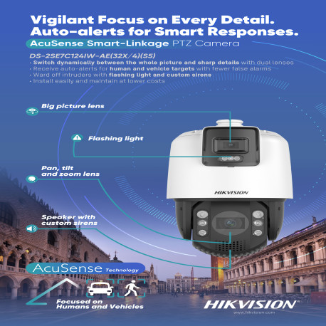 Caméra HIKVISION DS-2SE7C144IW-AE(32X/4)(S5)