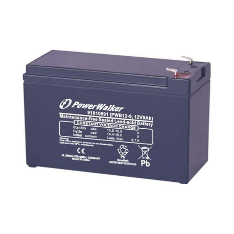 PowerWalker PWB12-9 9Ah, Lead Acid, 12V PowerWalker PWB12-9 9Ah, Lead Acid, 12V