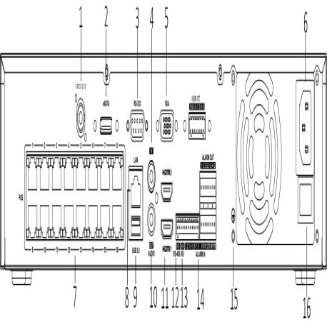 NVR HIKVISION DS-7732NXI-I4/16P/S(STD)(E)