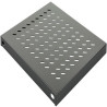 Étagère Fixe 1U 19" 800mm Lanview by Logon NOIRE