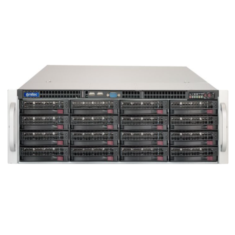 Serveur ERNITEC i7-12700, 16GB, 500GB NVMe, HWRAID, 1x 2.5GbE, 1x 1GbE, IPMI, 2x 1000W, Windows 11 Pro