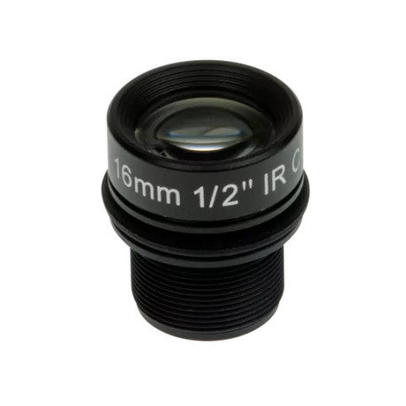 Objectif mégapixel M12 16 mm F1.8 (01812-001) 4 pcs Objectif mégapixel M12 16 mm F1.8 (01812-001) 4 pcs