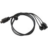 Câble multiple C AXIS pour E/S, audio et alimentation