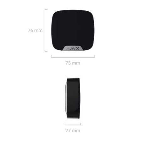 AJAX HomeSiren Jeweller Blanc