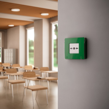 AJAX ManualCallPoint (Green) Jeweller