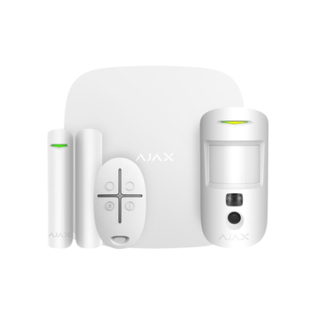 AJAX StarterKit Cam Plus Blanc AJAX StarterKit Cam Plus Blanc