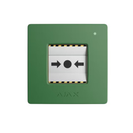 AJAX ManualCallPoint (Green) Jeweller