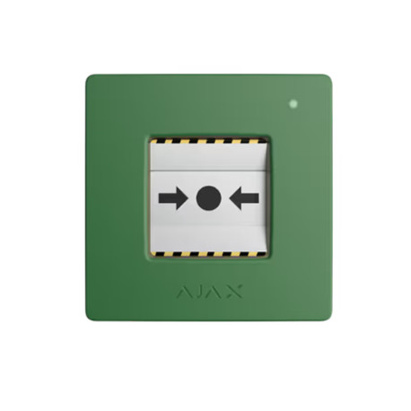 AJAX ManualCallPoint (Green) Jeweller