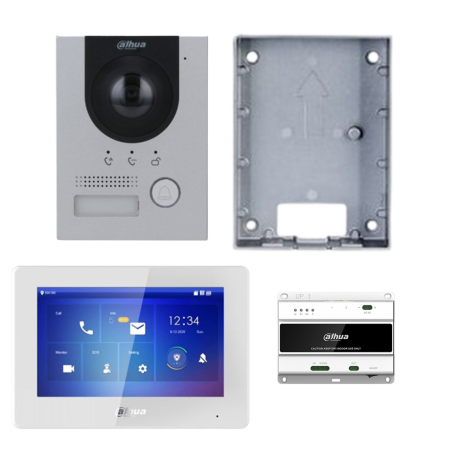 DAHUA KIT PORTIERVIDEO 2 FILS DAHUA