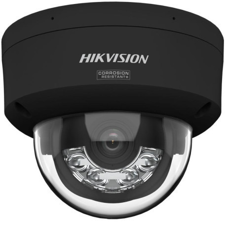 KIT Vidéosurveillance HIKVISION 4 Caméras Noires 4MP ColorVu IA