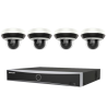 KIT Vidéosurveillance HIKVISION 4 Caméras PTZ 4 MP + IR 20m