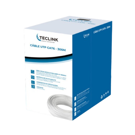 TECLINK CÂBLE UTP LSZH CAT6 - 305M