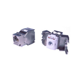 ELBAC NOYAU RJ45 FEMELLE CAT6A BLINDE (RJ45-FE-SANS-OUTIL)