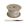 ELBAC CABLE ALARME SOUPLE 3 PAIRES PURE CUIVRE 500M BLANC