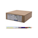 ELBAC CABLE ALARME SOUPLE 3 PAIRES PURE CUIVRE 100M BLANC