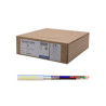 ELBAC CABLE ALARME SOUPLE 3 PAIRES PURE CUIVRE 100M BLANC