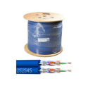 ELBAC CABLE RESEAU U/FTP CAT6A LSZH 500M BLEU