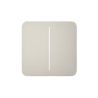 AJAX BASELINE Ajax CenterButton (2-gang) [55] oyster [BASELINE]