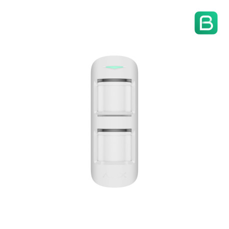 AJAX MotionProtect Outdoor Jeweller Blanc | W3CAM