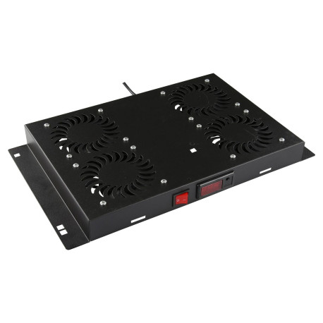 Module de toit 19" LANVIEW avec 4 ventilateurs et thermostat numérique