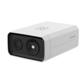 HANWHA Bi-spectrum AI Radiometric Camera VGA thermal / 2MP visible
