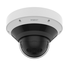 HANWHA 8MP AI IR Panoramic Outdoor Vandal Dome