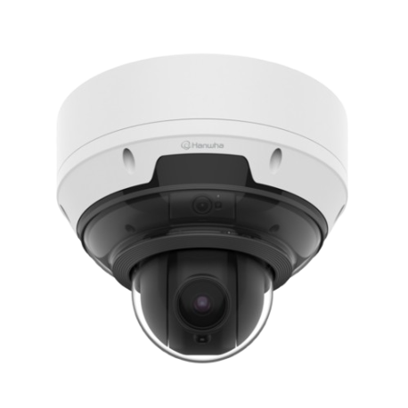 HANWHA AI IR MDC with 3CH 5MP + PTZ 4MP