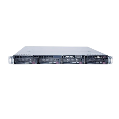 HANWHA 1U-4BAY-SERVER-32TB-RAW 