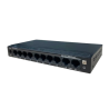 TECLINK SWITCH POE 8 PORTS AVEC 2 PORTS UPLINK