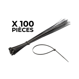 TECLINK SERRE-CÂBLES 4.8*300MM NOIR