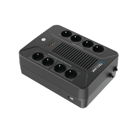 TECLINK ONDULEUR LINE INTERACTIVE SERIE 1000VA/600W 8 PRISES