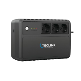 TECLINK ONDULEUR LINE INTERACTIVE SERIE 650VA/390W  3 PRISES