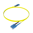 TECLINK JARRETIÈRE OPTIQUE JAUNE OS2 LC/LC DUPLEX LSZH 2 MÈTRES