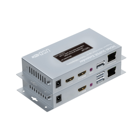 TECLINK EXTENDEUR POUR HDMI 150M KVM NON POE(AVEC ALIM)