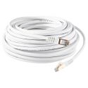 Câble réseau CAT6 FTP 40m Blanc