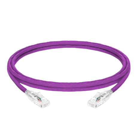 TECLINK CORDON S/FTP CAT6 CCA 0.5M VIOLET