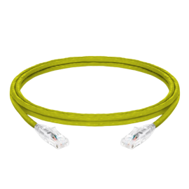 TECLINK CORDON S/FTP CAT6 CCA 0.5M JAUNE