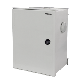 TECLINK COFFRET EN FIBRE DE VERRE 300*250*140 MONTAGE SUR POTEAU