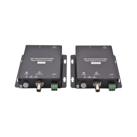 ELBAC KIT DEPORT HD TVI/CVI/AHD/CVBS - RS485 SUR FIBRE 20KM