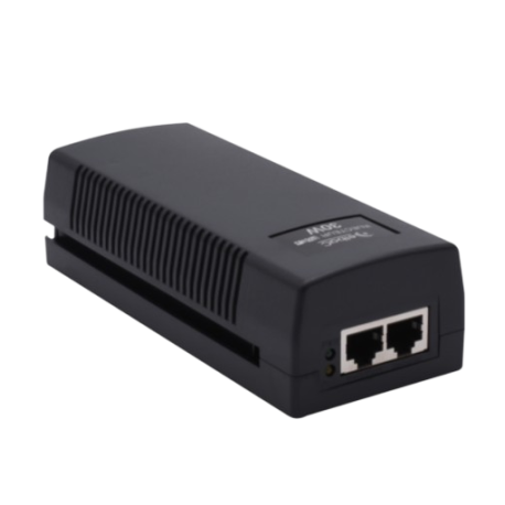 ELBAC INJECTEUR POE 30W 1Gbps  (IP-INJECTEUR-POE+)