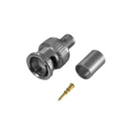 ELBAC BOITE DE 30/BNC MALE A SERTIR HR6/iDEFI110  (BNC-S/HR6)