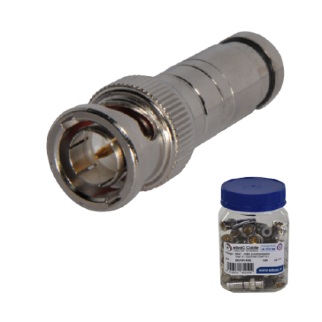 ELBAC BNC - MALE COMPRESSION iDEF.80  (BNC-C)