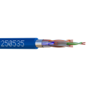 ELBAC CABLE RESEAU F/UTP CAT6 LSZH 100M BLEU