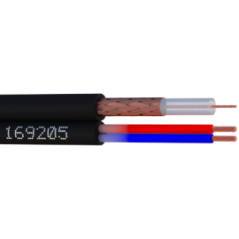 ELBAC CÂBLE KX6 - ALIMENTATION 2x0.75 NAPPE - 150M - DÉVIDOIR