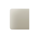 AJAX BASELINE Ajax SideButton (1-gang/2-way) [55] ivory  [BASELINE]