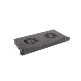 TECLINK Tiroir de ventilation rackable 1U 2 Ventilateurs