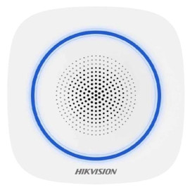 Sirène intérieure Hikvision DS-PS1-I-WE(B) sans fil 868 MHz