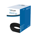 TECLINK Câble réseau CAT6 FTP 305 m Noir Extérieur 