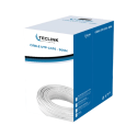 TECLINK Câble réseau CAT6 UTP/LSZH 305 m Blanc 